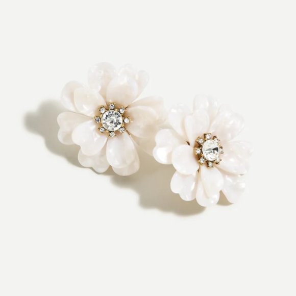 J. Crew Jewelry - NWT J. Crew Women's Full‎ Bloom Flower Earrings